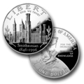 1996 Smithsonian Anniversary Coins