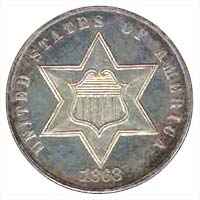 Silver 3-Cent