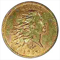 Flowing Hair Cent 1793