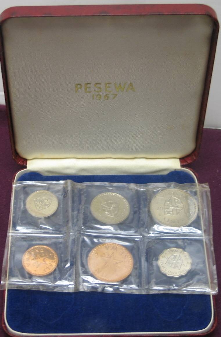 Ghana Six Coin Proof Set
