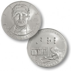 Louis Braille $1