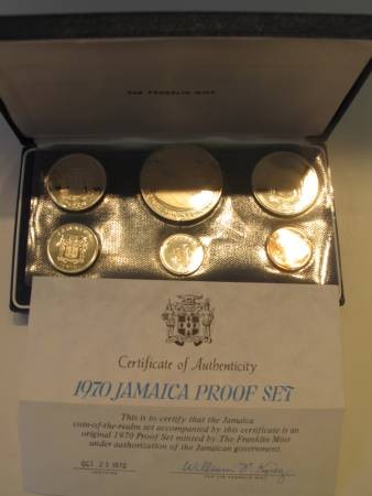 Jamaica 6 Coin Proof Set