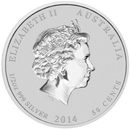 Silver Australian Year of the Horse in Original Capsule