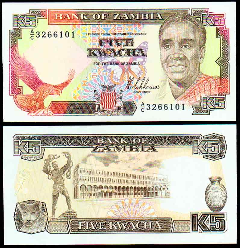 Zambia 5 Kwacha